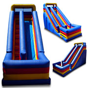 backyard inflatable water slides